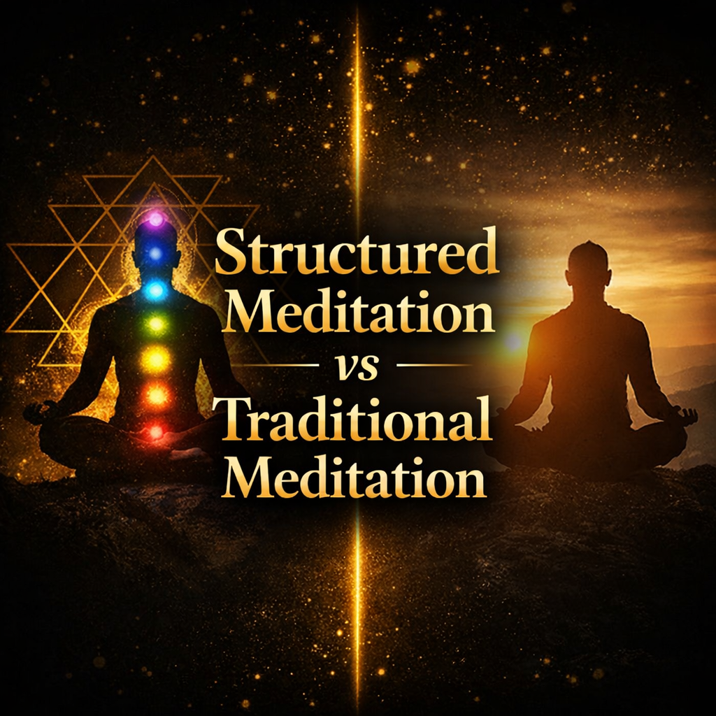 Structured Meditation vs Traditional Meditation
